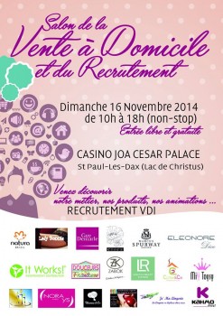 Salon vente à domicile